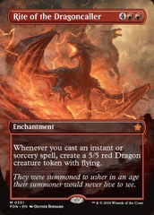 Magic: The Gathering - Foundations - Rite of the Dragoncaller (331)