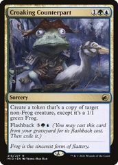 Magic: The Gathering - Innistrad: Midnight Hunt - Croaking Counterpart (215)