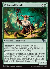 Magic: The Gathering - Foundations Jumpstart - Primeval Herald (702)