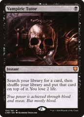 Magic: The Gathering - Commander Legends - Vampiric Tutor (156)