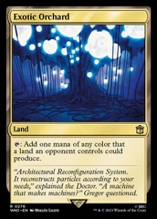 Magic: The Gathering - Doctor Who - Exotic Orchard (276)