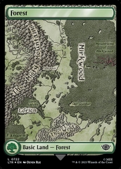Magic: The Gathering - The Lord of the Rings: Tales of Middle-earth - Forest (722) Foil