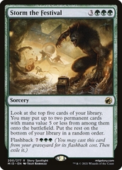 Magic: The Gathering - Innistrad: Midnight Hunt - Storm the Festival (200) Foil