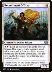 Magic: The Gathering - The Brothers' War - Recruitment Officer (23) Foil