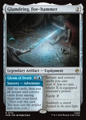 Magic: The Gathering - The Hobbit - Glamdring, Foe-hammer // Gleam of Death (174)