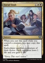 Magic: The Gathering - Secrets of Strixhaven - Social Snub (228)