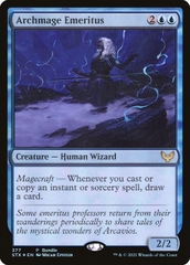 Magic: The Gathering - Strixhaven: School of Mages - Archmage Emeritus (377) Foil