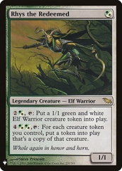Magic: The Gathering - The List - Rhys the Redeemed (SHM-237)