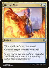 Magic: The Gathering - War of the Spark - Dovin's Veto (193)