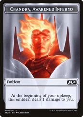 Magic: The Gathering - Core Set 2020 Tokens - Chandra, Awakened Inferno Emblem (11)