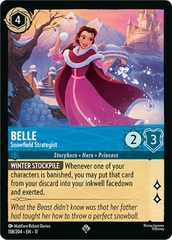 Disney Lorcana ~Winterspell~ Belle - Snowfield Strategist (158/204)