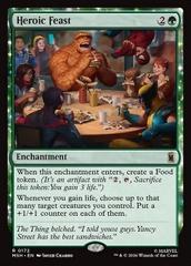 Magic: The Gathering - Marvel Super Heroes - Heroic Feast (172) Foil