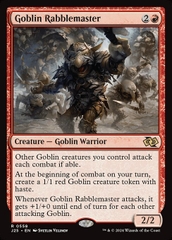 Magic: The Gathering - Foundations Jumpstart - Goblin Rabblemaster (558)