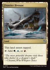 Magic: The Gathering - Aetherdrift Commander - Frontier Bivouac (157)