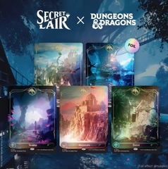 Magic the Gathering - Secret Lair x Dungeons & Dragons - Lands of the Forgotten Realms