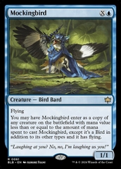 Magic: The Gathering - Bloomburrow - Mockingbird (61)