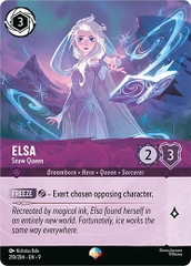 Disney Lorcana ~Fabled~ Elsa - Snow Queen (Epic) (210/204) HoloFoil