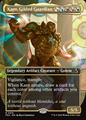 Magic: The Gathering - Reality Fracture - Karn, Gilded Guardian (316)