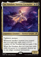 Magic: The Gathering - Edge of Eternities - Syr Vondam, Sunstar Exemplar (231) Foil