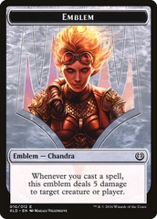 Magic: The Gathering - Kaladesh Tokens - Chandra, Torch of Defiance Emblem (10)