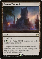 Magic: The Gathering - The List - Gavony Township (MOC-406)