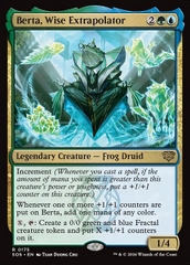 Magic: The Gathering - Secrets of Strixhaven - Berta, Wise Extrapolator (175) Foil