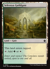 Magic: The Gathering - Foundations - Selesnya Guildgate (694)