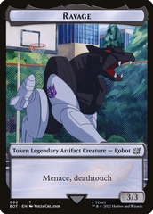 Magic: The Gathering - Transformers Tokens - Ravage (2) Foil