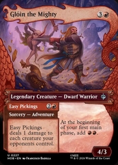 Magic: The Gathering - The Hobbit - Glóin the Mighty // Easy Pickings (227) Foil