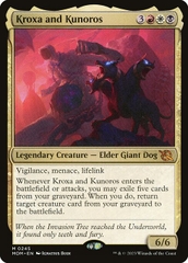 Magic: The Gathering - March of the Machine - Kroxa and Kunoros (245) Foil