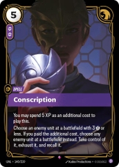 Riftbound TCG - Unleashed - Conscription (140/219) Foil
