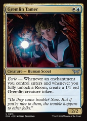 Magic: The Gathering - Duskmourn: House of Horror - Gremlin Tamer (215)