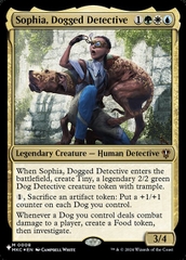 Magic: The Gathering - The List - Sophia, Dogged Detective (MKC-8)