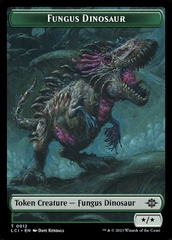 Magic: The Gathering - The Lost Caverns of Ixalan Tokens - Fungus Dinosaur (12)