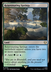 Magic: The Gathering - Tales of Middle-earth Commander - Rejuvenating Springs (325)