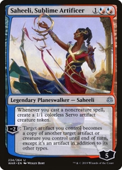 Magic: The Gathering - War of the Spark - Saheeli, Sublime Artificer (234)