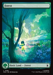 Magic: The Gathering - Marvel Super Heroes - Forest (286) Foil
