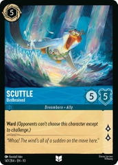 Disney Lorcana ~Whispers in the Well~ Scuttle - Birdbrained (147/204) Cold Foil