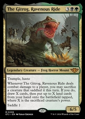 Magic: The Gathering - Outlaws of Thunder Junction - The Gitrog, Ravenous Ride (206) Foil