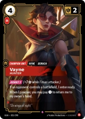 Riftbound TCG - Origins - Vayne - Hunter (035/298) Foil