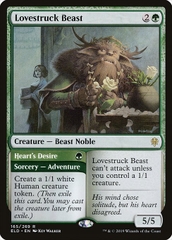Magic: The Gathering - Throne of Eldraine - Lovestruck Beast // Heart's Desire (165)