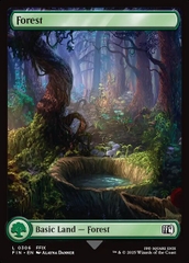 Magic: The Gathering - Final Fantasy - Forest (306)