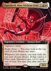 Magic: The Gathering - Marvel Super Heroes - Daredevil, Man Without Fear (432) Foil