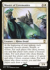 Magic: The Gathering - New Capenna Commander - Master of Ceremonies (18)