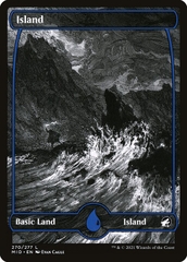 Magic: The Gathering - Innistrad: Midnight Hunt - Island (270) Foil