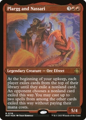Magic: The Gathering - March of the Machine: The Aftermath - Plargg and Nassari (118) Etched Foil