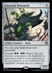 Magic: The Gathering - Outlaws of Thunder Junction Commander - Perennial Behemoth (262)