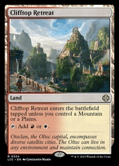 Magic: The Gathering - The Lost Caverns of Ixalan Commander - Clifftop Retreat (324)