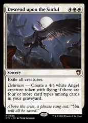 Magic: The Gathering - Outlaws of Thunder Junction Commander - Descend upon the Sinful (80)