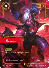 Riftbound TCG - Unleashed - Vi - Hotheaded (Alternate Art) (030a/219) Foil